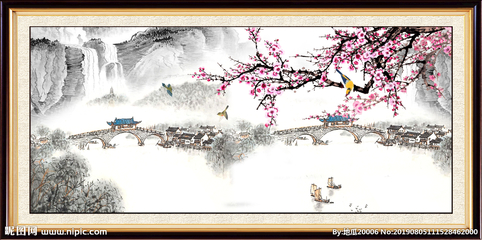 國(guó)畫(huà)山水設(shè)計(jì)圖__傳統(tǒng)文化_文化藝術(shù)_設(shè)計(jì)圖庫(kù)