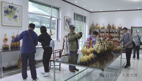 北京游客到大城品味葫蘆文化